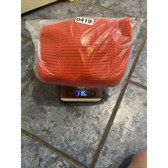 Talbots Sweater Women’s Size X Orange Plus‎ Knit 100% Prima Cotton Colorful Cozy - Picture 8 of 8